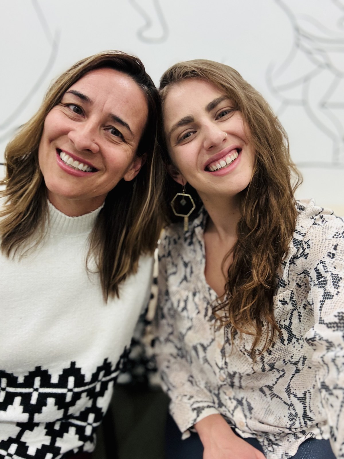 Emma Pion-Berlin and Monika Anderson together